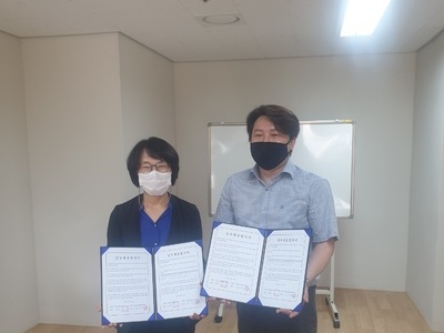 한가람마을 1단지 (데세리브)와 헙무제휴 협약식1