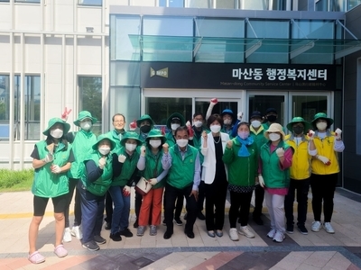 2022년 6월 자원봉사(꽃심기)